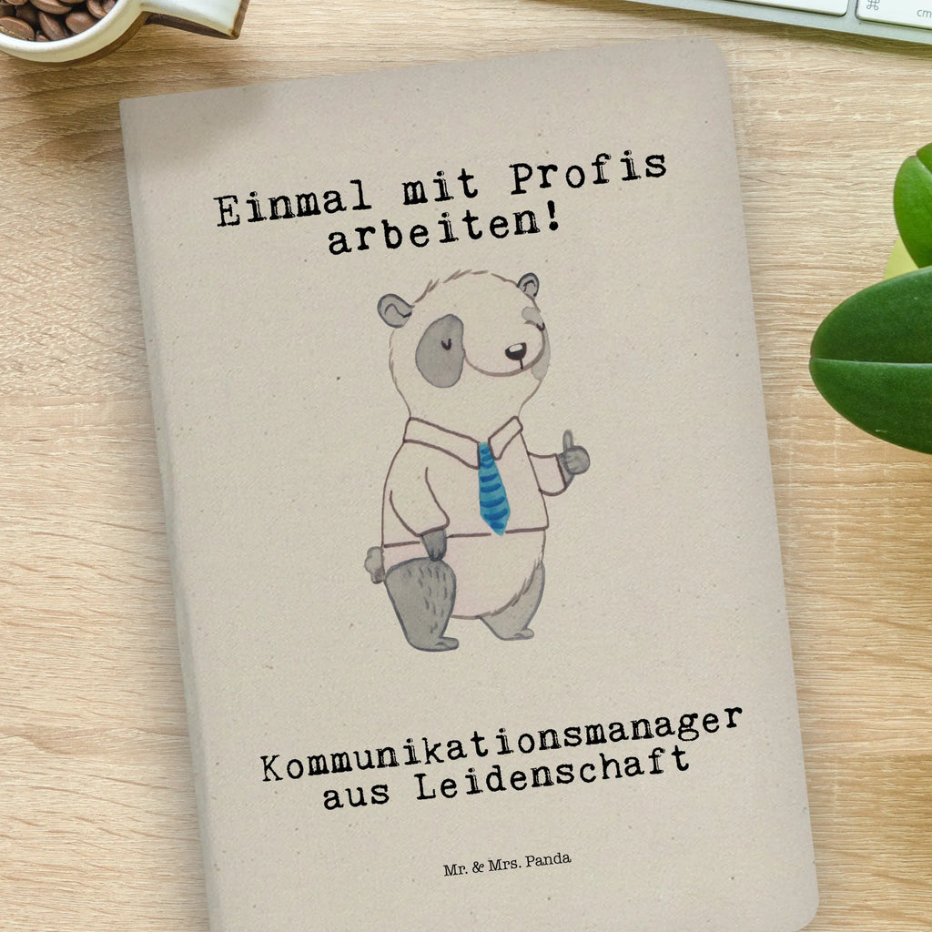 Bawełniany notatnik DIN A4 manager ds. komunikacji pasja Zawód, Wykształcenie, Jubileusz, Pożegnanie, Emerytura, Kolega, Koleżanka, Prezent, Dawać, Pracownik, Współpracownik, Firma, Dziękuję, Dziękuję bardzo