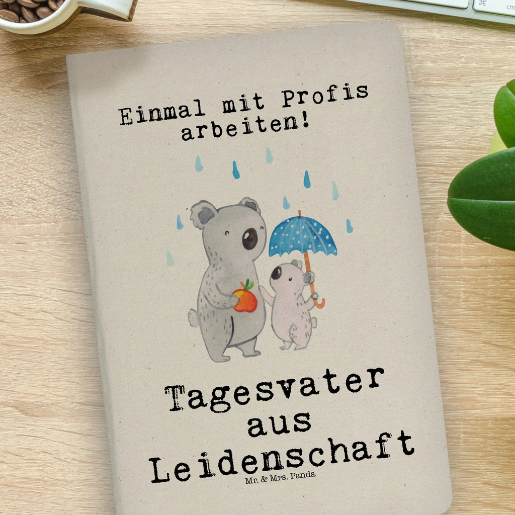 Cotton notebook childminder Passion notepad, writing book, notes, entry book, sketchbook, address book, journal, notebook, diary, gift, gift idea, best, farewell gift, passing exam, anniversary, retirement, promotion, job start, sayings, funny, profession