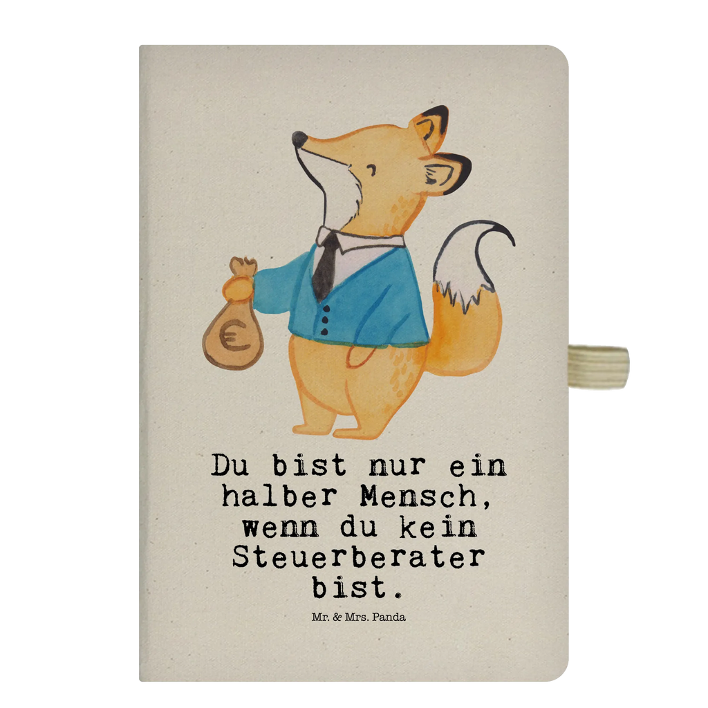 Bawełniany notatnik DIN A4 doradca podatkowy serce Zawód, Wykształcenie, Jubileusz, Pożegnanie, Emerytura, Kolega, Koleżanka, Prezent, Dawać, Pracownik, Współpracownik, Firma, Dziękuję, Dziękuję bardzo