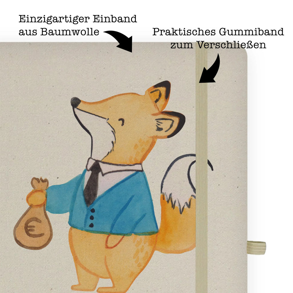 Bawełniany notatnik DIN A4 doradca podatkowy serce Zawód, Wykształcenie, Jubileusz, Pożegnanie, Emerytura, Kolega, Koleżanka, Prezent, Dawać, Pracownik, Współpracownik, Firma, Dziękuję, Dziękuję bardzo