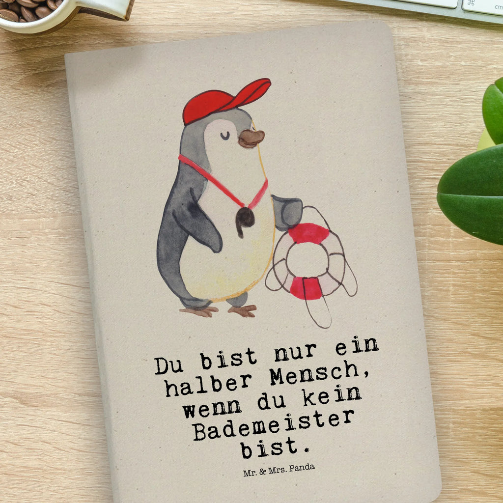 Bawełniany notatnik DIN A4 ratownik serce Zawód, Wykształcenie, Jubileusz, Pożegnanie, Emerytura, Kolega, Koleżanka, Prezent, Dawać, Pracownik, Współpracownik, Firma, Dziękuję, Dziękuję bardzo