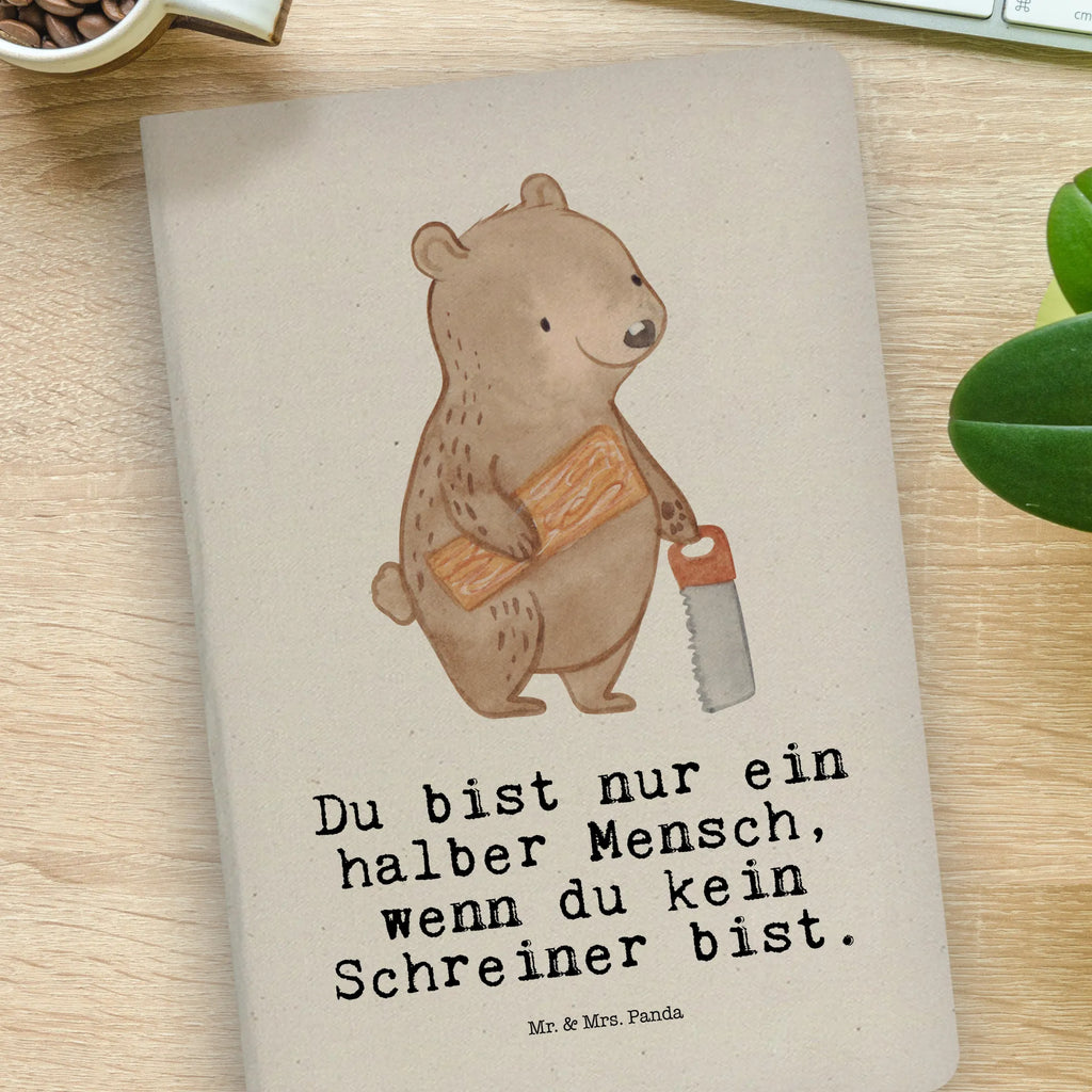 Cotton notebook Carpenter Heart notepad, notebook, writing book, notes, journal, address book, sketchbook, diary, entry book, gift, gift idea, best, farewell gift, passing exam, anniversary, retirement, promotion, job start, sayings, funny, profession