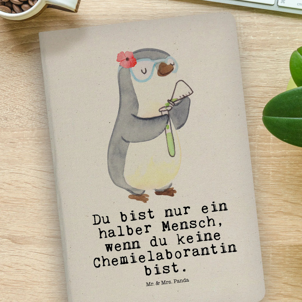 Cotton notebook Chemical Laboratory Technician heart writing book, notebook, journal, entry book, notepad, sketchbook, notes, diary, address book, gift, gift idea, best, farewell gift, passing exam, anniversary, retirement, promotion, job start, sayings, funny, profession