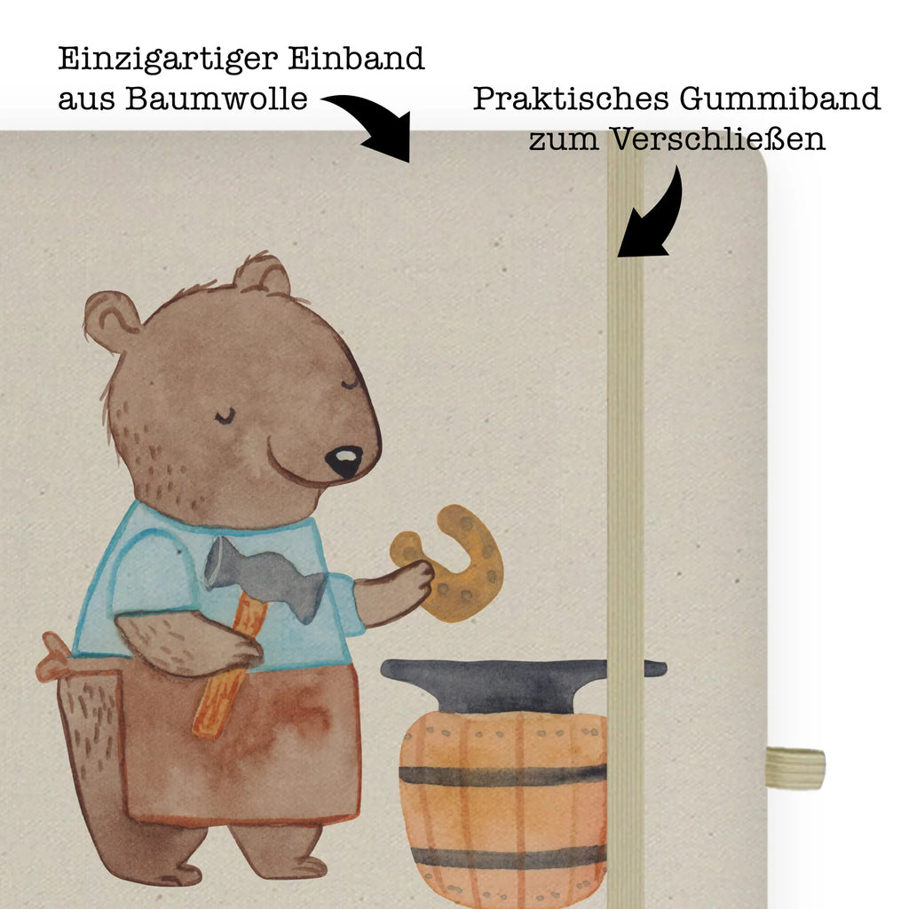 Cotton notebook smith heart notepad, notes, notebook, writing book, diary, sketchbook, entry book, address book, journal, gift, gift idea, best, farewell gift, passing exam, anniversary, retirement, promotion, job start, sayings, funny, profession