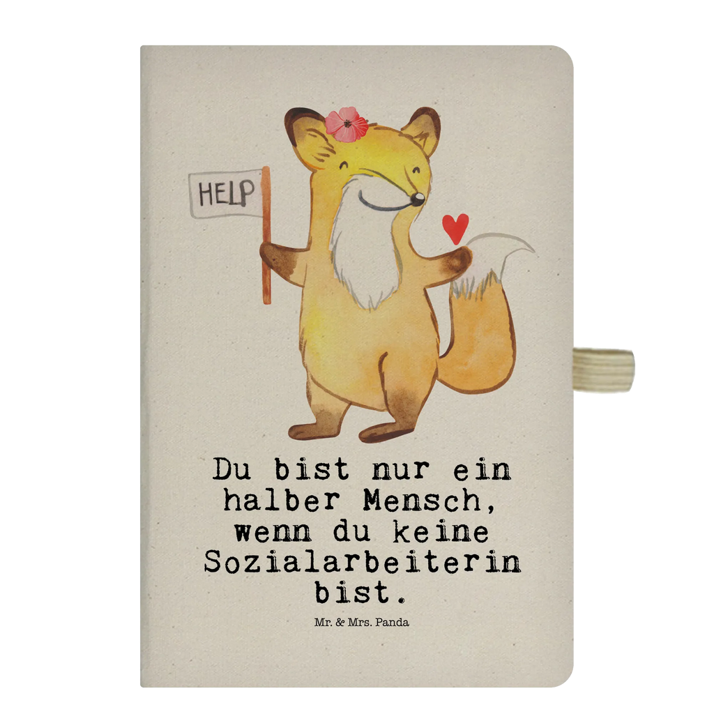 Cotton notebook social worker Heart notepad, diary, sketchbook, entry book, address book, notes, writing book, journal, notebook, gift, gift idea, best, farewell gift, passing exam, anniversary, retirement, promotion, job start, sayings, funny, profession