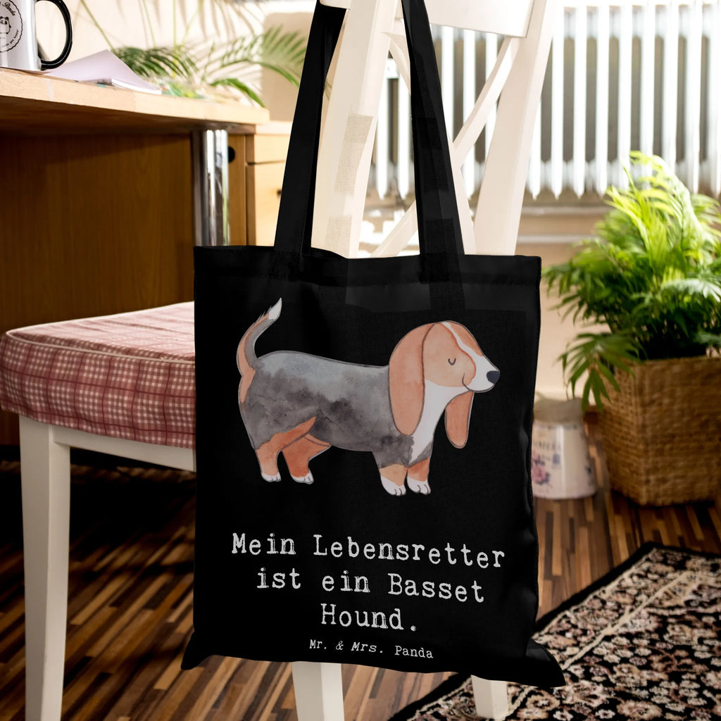 Torba Basset Hound ratownik Beutel, Einkaufstasche, Stofftasche, Umhängetasche, Badetasche, Tasche, Strandtasche, Schultertasche, Beuteltasche, Laptoptasche, Einkaufstüte, Shopper, Tragetasche, Jutetasche, Jutebeutel, Stoffbeutel, Hund, Hunderasse, Rassehund, Hundebesitzer, Geschenk, Tierfreund, Schenken, Welpe, Basset, Basset Hound