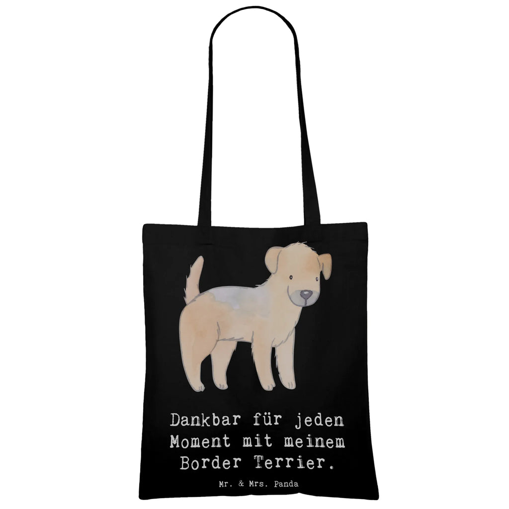 Tote bag Border Terrier Moment Einkaufstasche, Jutebeutel, Shopper, Jutetasche, Schultertasche, Stofftasche, Badetasche, Tragetasche, Laptoptasche, Stoffbeutel, Einkaufstüte, Strandtasche, Beuteltasche, Umhängetasche, Tasche, Beutel, Hund, Hunderasse, Rassehund, Hundebesitzer, Geschenk, Tierfreund, Schenken, Welpe, Border Terrier