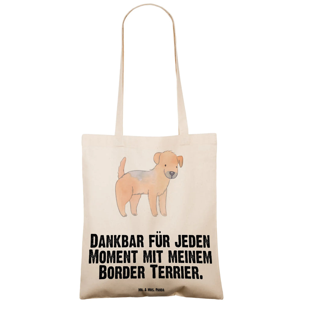 Tote bag Border Terrier Moment Einkaufstasche, Jutebeutel, Shopper, Jutetasche, Schultertasche, Stofftasche, Badetasche, Tragetasche, Laptoptasche, Stoffbeutel, Einkaufstüte, Strandtasche, Beuteltasche, Umhängetasche, Tasche, Beutel, Hund, Hunderasse, Rassehund, Hundebesitzer, Geschenk, Tierfreund, Schenken, Welpe, Border Terrier