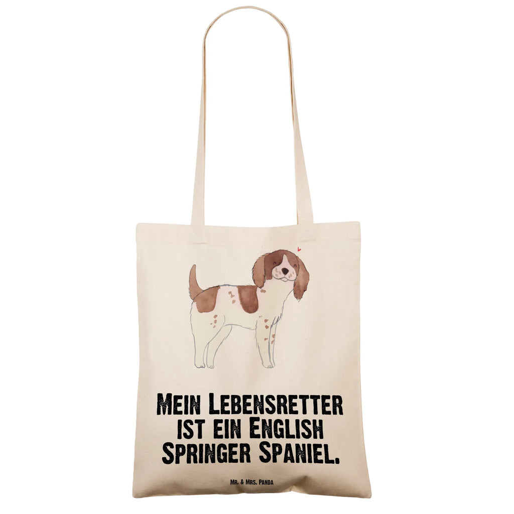 Tote bag English Springer Spaniel Lifesaver pouch, cloth bag, bag, shoulder bag, shopper, jute bag, Carrier bag, shopping bag, cotton bag, Dog, dog breed, purebred dog, dog owner, gift, animal lover, giving, puppy