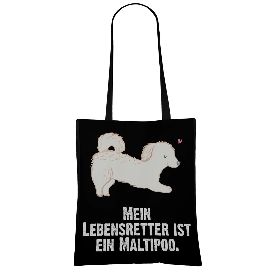 Tote bag Maltipoo Lifesaver Strandtasche, Beutel, Laptoptasche, Beuteltasche, Umhängetasche, Jutebeutel, Jutetasche, Badetasche, Tragetasche, Einkaufstasche, Schultertasche, Einkaufstüte, Stoffbeutel, Shopper, Stofftasche, Tasche, Hund, Hunderasse, Rassehund, Hundebesitzer, Geschenk, Tierfreund, Schenken, Welpe, Maltipoo, Mischling, Kreuzung