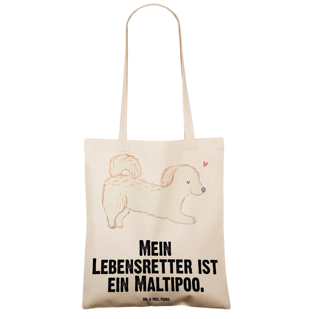 Tote bag Maltipoo Lifesaver Strandtasche, Beutel, Laptoptasche, Beuteltasche, Umhängetasche, Jutebeutel, Jutetasche, Badetasche, Tragetasche, Einkaufstasche, Schultertasche, Einkaufstüte, Stoffbeutel, Shopper, Stofftasche, Tasche, Hund, Hunderasse, Rassehund, Hundebesitzer, Geschenk, Tierfreund, Schenken, Welpe, Maltipoo, Mischling, Kreuzung