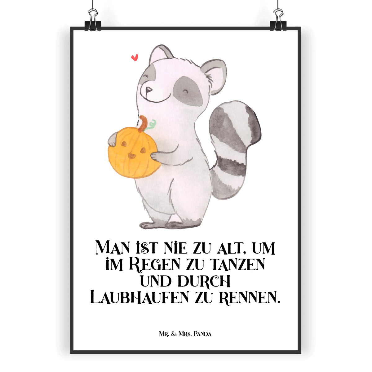 Poster Waschbär Kürbis Wanddekoration, kunstdruck poster, Deko Poster, Wandbild, kunstposter, wanddruck, drucke, Wanddeko Bild, Designposter, Wandschmuck, Mr. & Mrs. Panda Poster, grafikposter, wanddeko, Deko Bild, Plakat, wandkunst, Posterdruck, Kunstdruck, Design Poster, Panda Poster, Bild, typografie poster, Halloween, Martinssingen, Dekoration, Geschenke, Schenken, Deko, Trick Or Treat, Süßes Sonst Gibt's Saures, Kürbis, Halloween Deko, Waschbär