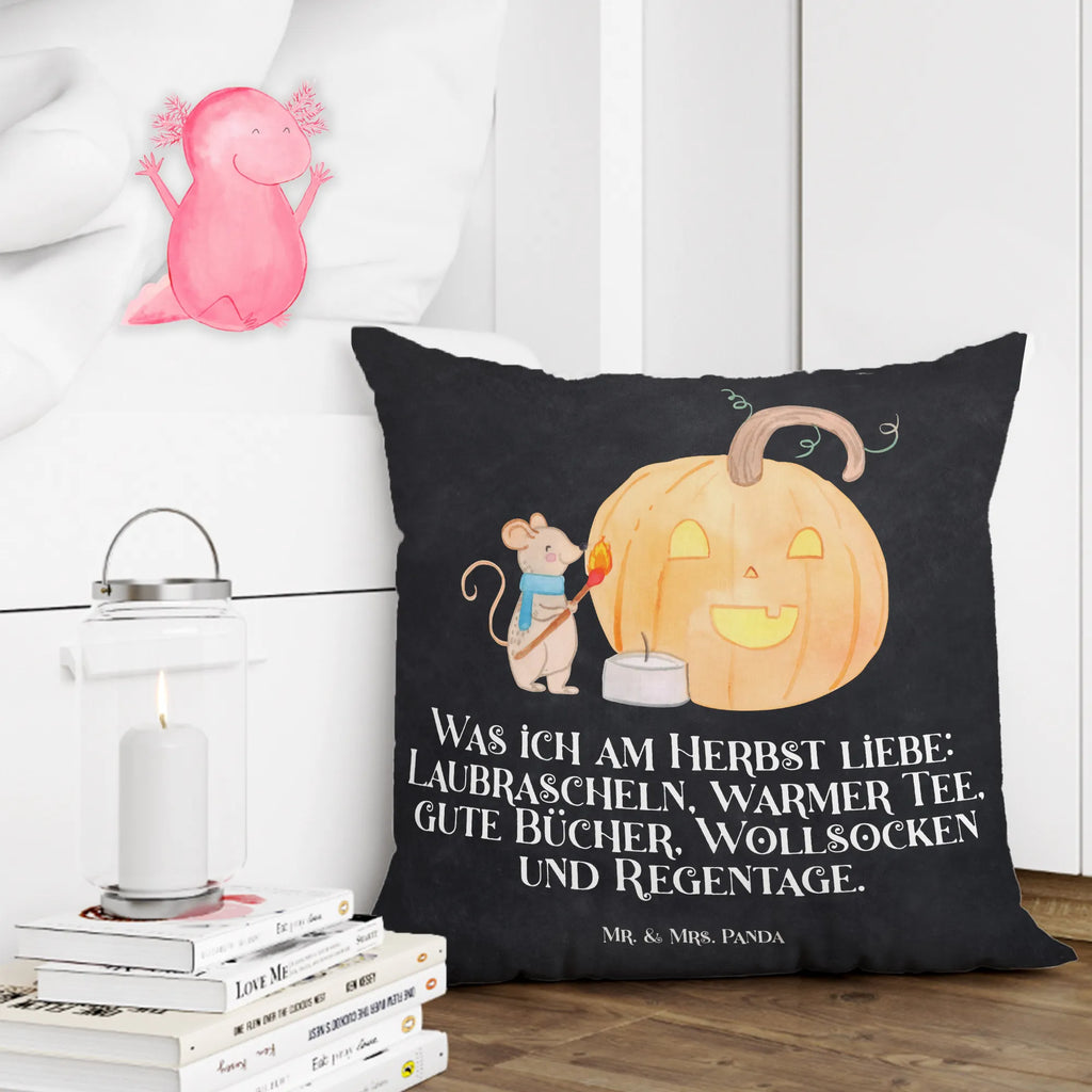 40x40 poduszka dynia mysz Halloween, dekoracje, Martinssingen, dekoracja, prezenty, dawanie