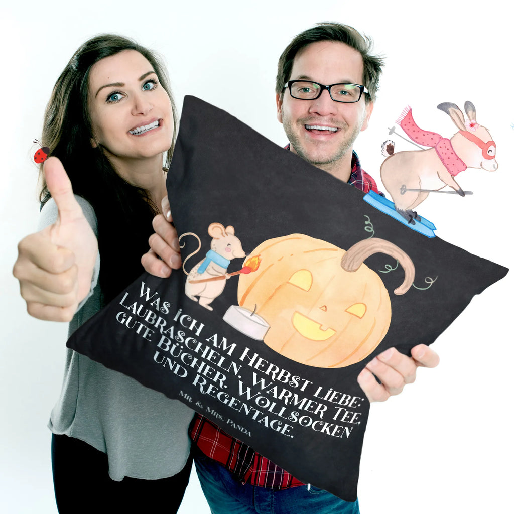 40x40 poduszka dynia mysz Halloween, dekoracje, Martinssingen, dekoracja, prezenty, dawanie