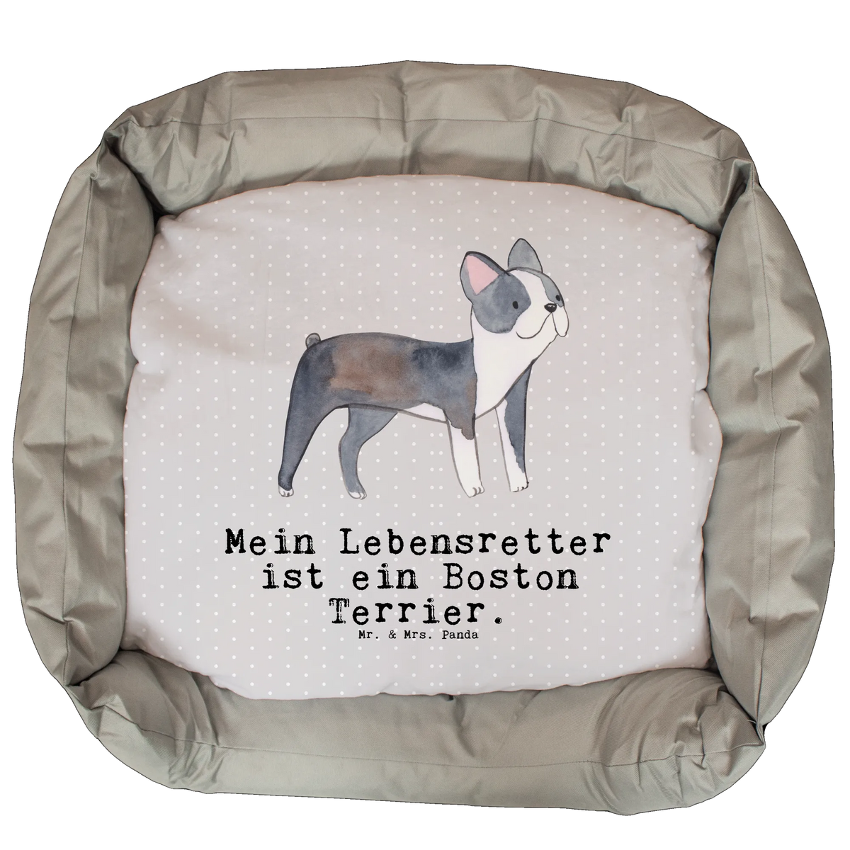 Legowisko dla psa Boston Terrier Ratownik Pies, rasa psa, pies rasowy, właściciel psa, prezent, miłośnik zwierząt, dawanie, szczeniak