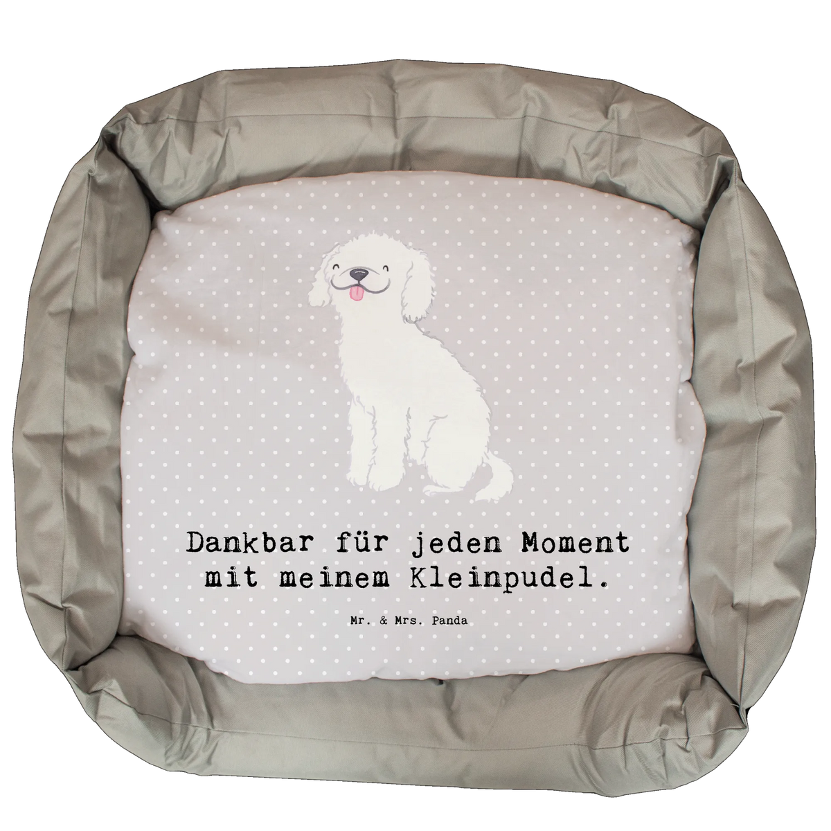 Dog bed Miniature Poodle Moment Dog, dog breed, purebred dog, dog owner, gift, animal lover, giving, puppy