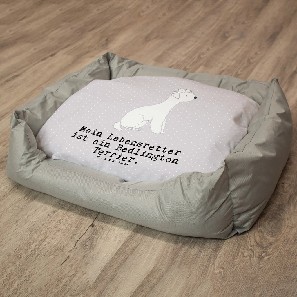 Dog bed Bedlington Terrier Lifesaver Dog, dog breed, purebred dog, dog owner, gift, animal lover, giving, puppy