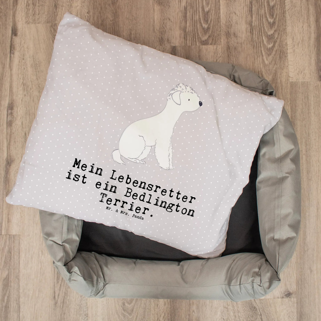 Dog bed Bedlington Terrier Lifesaver Dog, dog breed, purebred dog, dog owner, gift, animal lover, giving, puppy