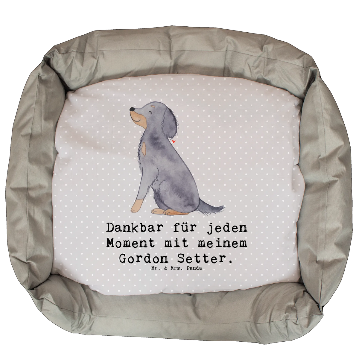 Dog bed Gordon Setter Moment Dog, dog breed, purebred dog, dog owner, gift, animal lover, giving, puppy