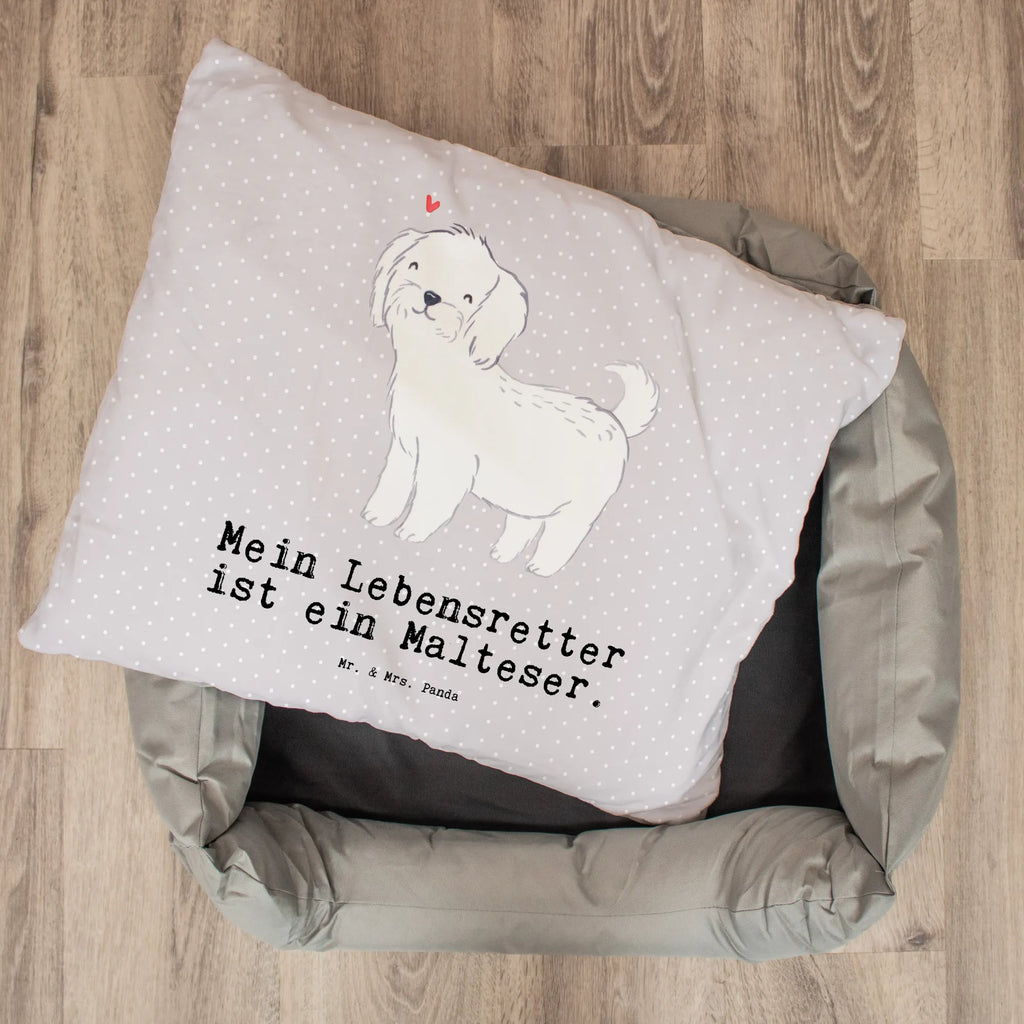 Dog bed Maltese Lifesaver Dog, dog breed, purebred dog, dog owner, gift, animal lover, giving, puppy