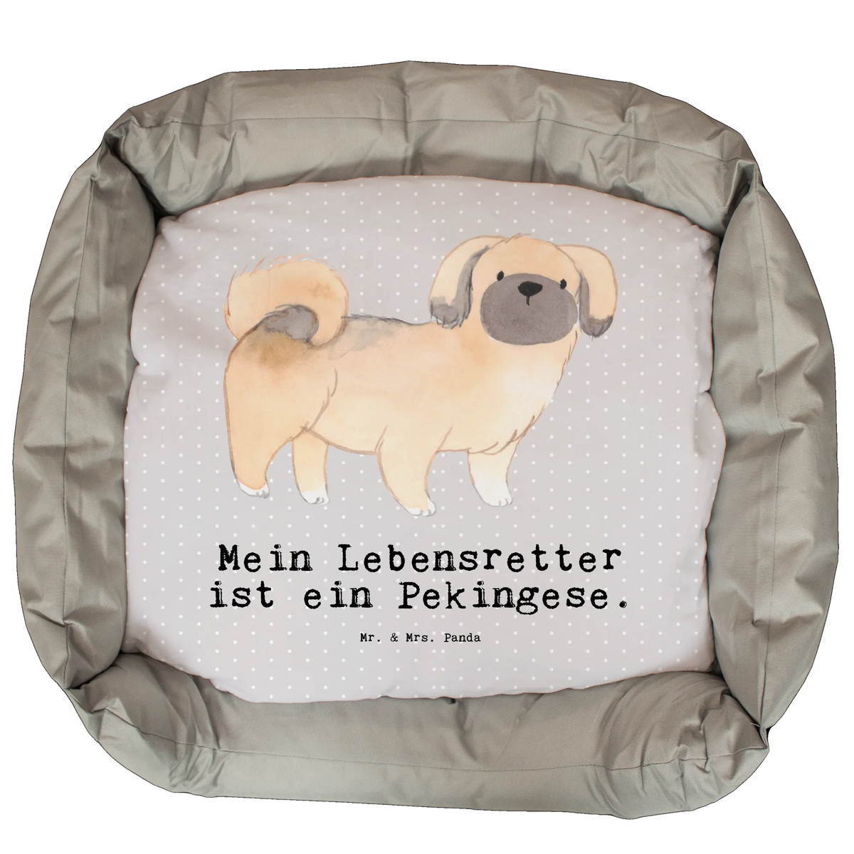 Dog bed Pekingese Lifesaver Dog, dog breed, purebred dog, dog owner, gift, animal lover, giving, puppy