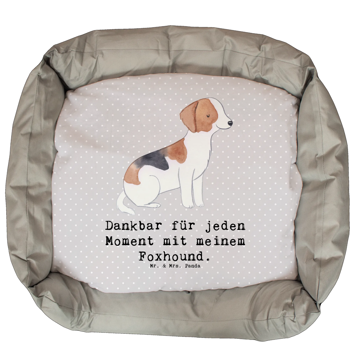 Dog bed Foxhound moment gift, animal lover, giving, dog breed, purebred dog, dog owner, puppy