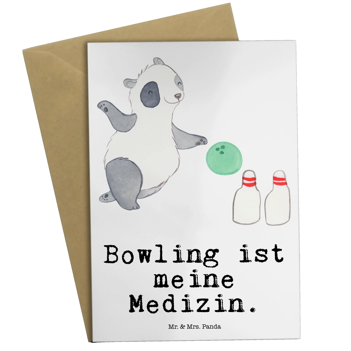 Grußkarte Panda Bowling hochzeitskarten, neujahrskarte, glückwunschkarten, jubiläumskarte, Grußkarte, Klappkarte, einladungskarten, osterkarten, osterkarte, Glückwunschkarte, dankeskarten, Motivkarte, spruchkarte, Beileidskarte, babykarte, weihnachtskarten, Grußkarten, valentinstagskarte, genesungskarte, kommunionskarte, vatertagskarte, abiturkarte, firmungskarte, Geschenk, Schenken, Sport, Sportart, Hobby, Danke, Dankeschön, Auszeichnung, Gewinn, Sportler, Bowling, Bowlen gehen, Bowling Center