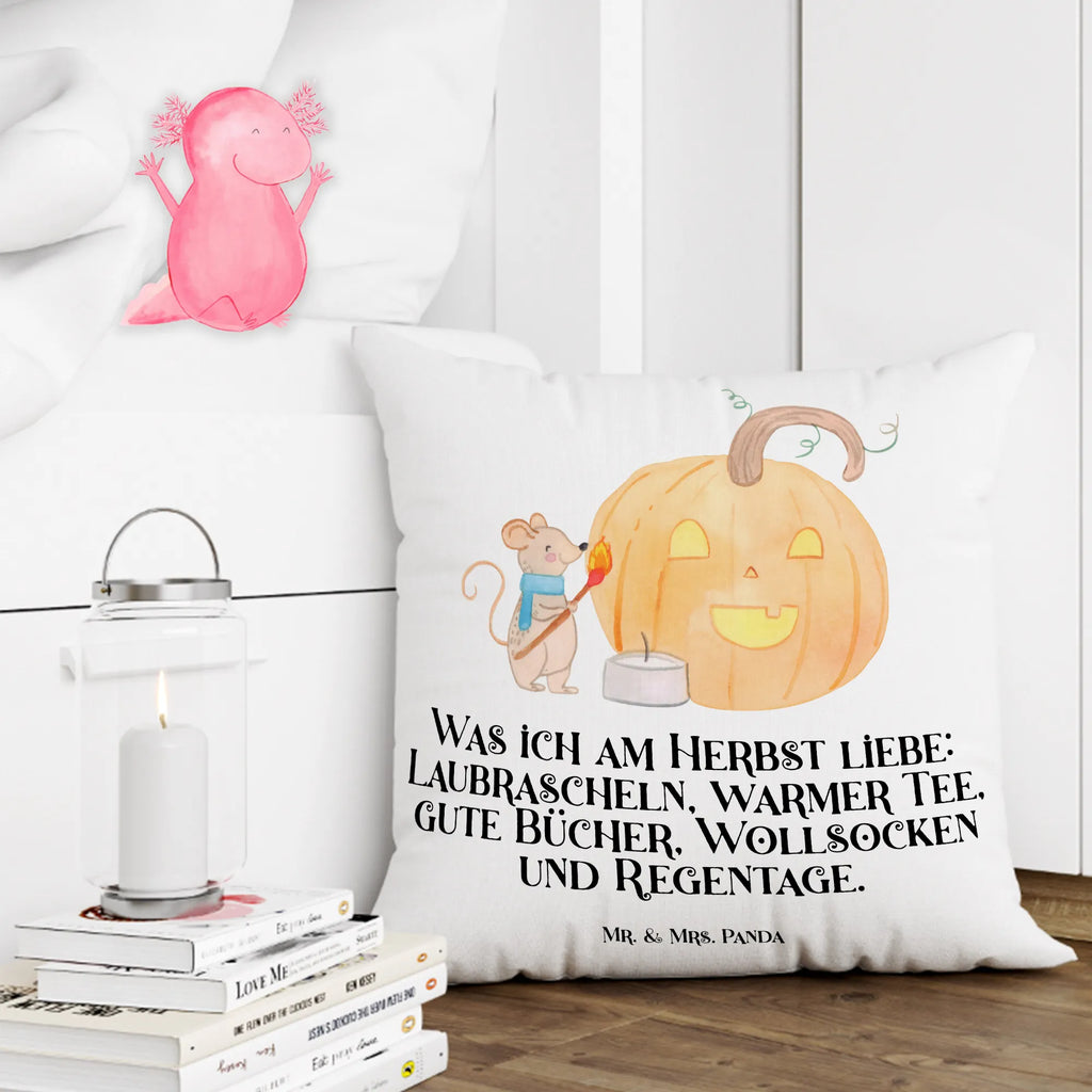 40x40 poduszka dynia mysz Halloween, dekoracje, Martinssingen, dekoracja, prezenty, dawanie