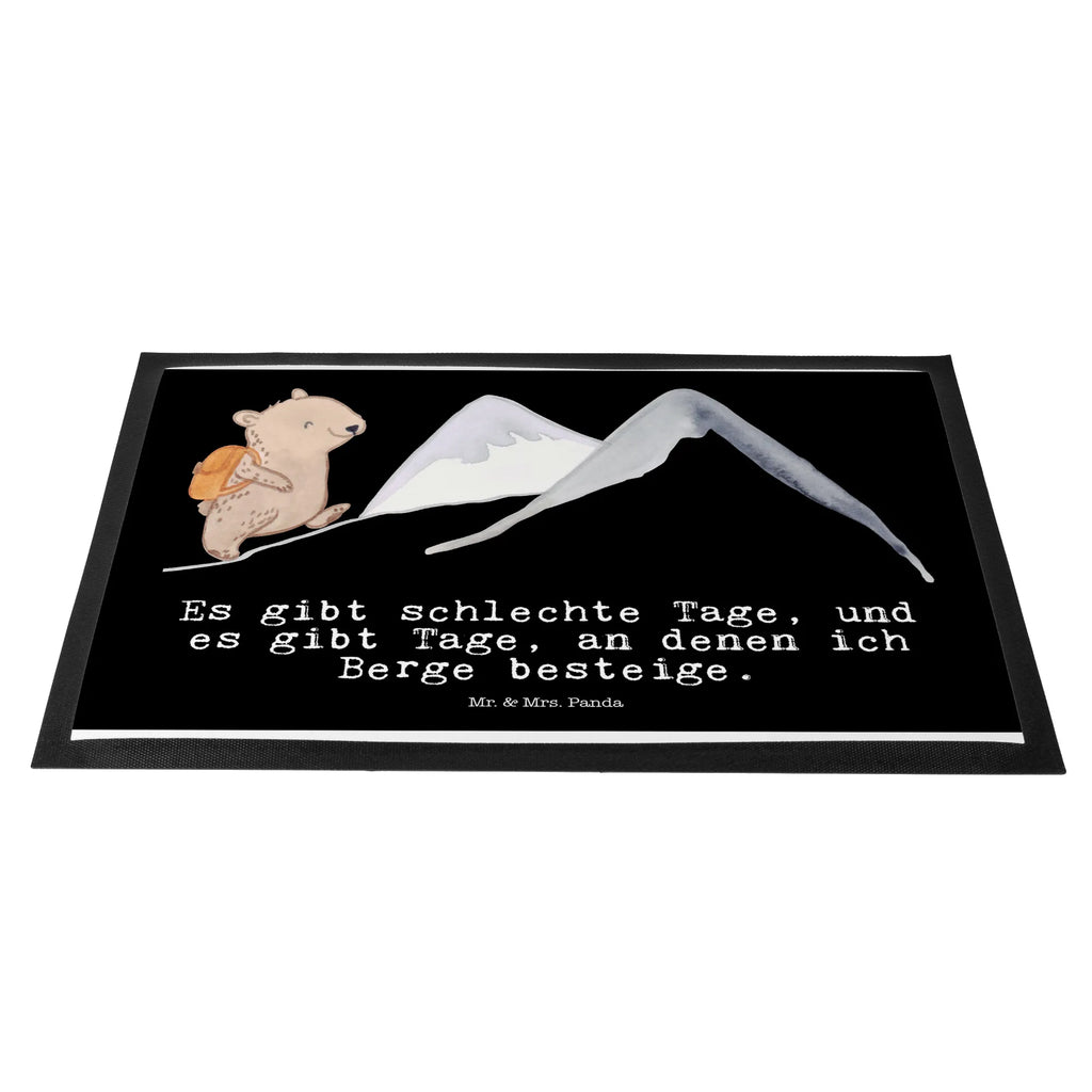 Doormat bear Rockclimbing Gift, sport, hobby, giving, thank you, award, profit, athlete, alpine hiking, mountain sports, hiking, alpinism, trekking, Mountaineering