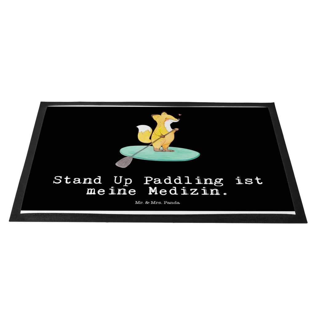 Doormat Fox Stand up paddling Gift, sport, hobby, giving, thank you, award, profit, athlete, subben, SUB, Paddle Boarding, Stand Up Paddling, stand up paddle