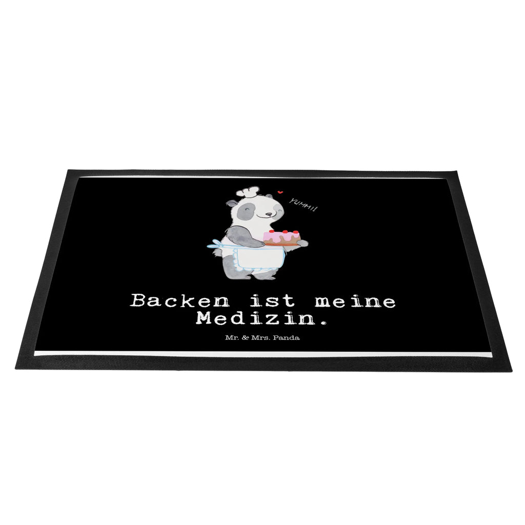 Doormat panda Bake hausmatte, außenmatte, Schmutzfangteppich, Fußabstreifer, Abtreter, Eingangsmatte, Schuhabstreifer, Türmatte, fußmatte, Fussmatte, Eingangsteppich, Schmutzmatte, Schmutzfangmatte, Fußmatten, matte haustür, sauberlaufmatten, Sauberlaufmatte, Haustürmatte, Abtretmatte, flurmatte, schmutzfangmatten, türmatten, Fußabtreter, Schmutzfänger, Türvorleger, abstreifer, Geschenk, Schenken, Sport, Sportart, Hobby, Danke, Dankeschön, Auszeichnung, Gewinn, Sportler, Hobbybäcker, Backen, Kuchen Backen