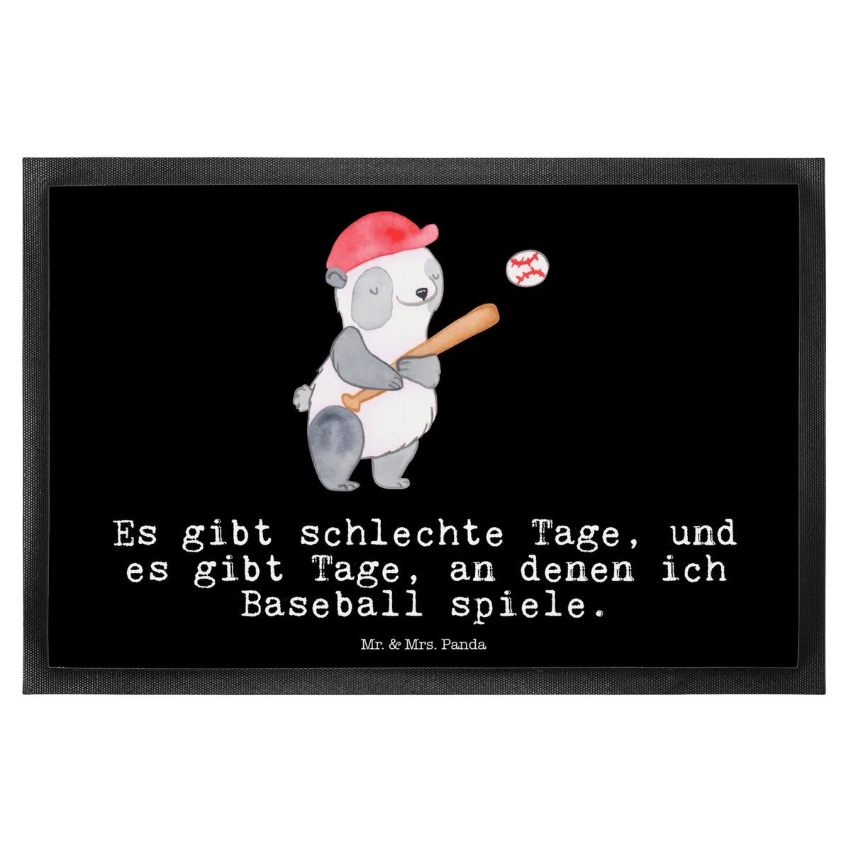 Doormat panda playing baseball Vorleger, Abtretmatte, fußmatte, Schmutzfangteppich, hausmatte, Fußabstreifer, Eingangsteppich, Türmatte, Eingangsmatte, matte haustür, Bodenvorleger, Schmutzfangmatte, Fußabtreter, Schuhabstreifer, flurmatte, Schmutzmatte, Outdoor-Matte, Fussmatte, abstreifer, Haustürmatte, Gummimatte, Schmutzfänger, Gummi-Fußmatte, außenmatte, teppichmatte, Abtreter, Türvorleger, bodenmatte, Sauberlaufmatte, Sportart, Hobby, Danke, Dankeschön, Sport, Auszeichnung, Schenken, Gewinn, Sportler, Geschenk, Baseballverein, Baseball spielen, Ballsport, Baseballplatz, Baseball Match