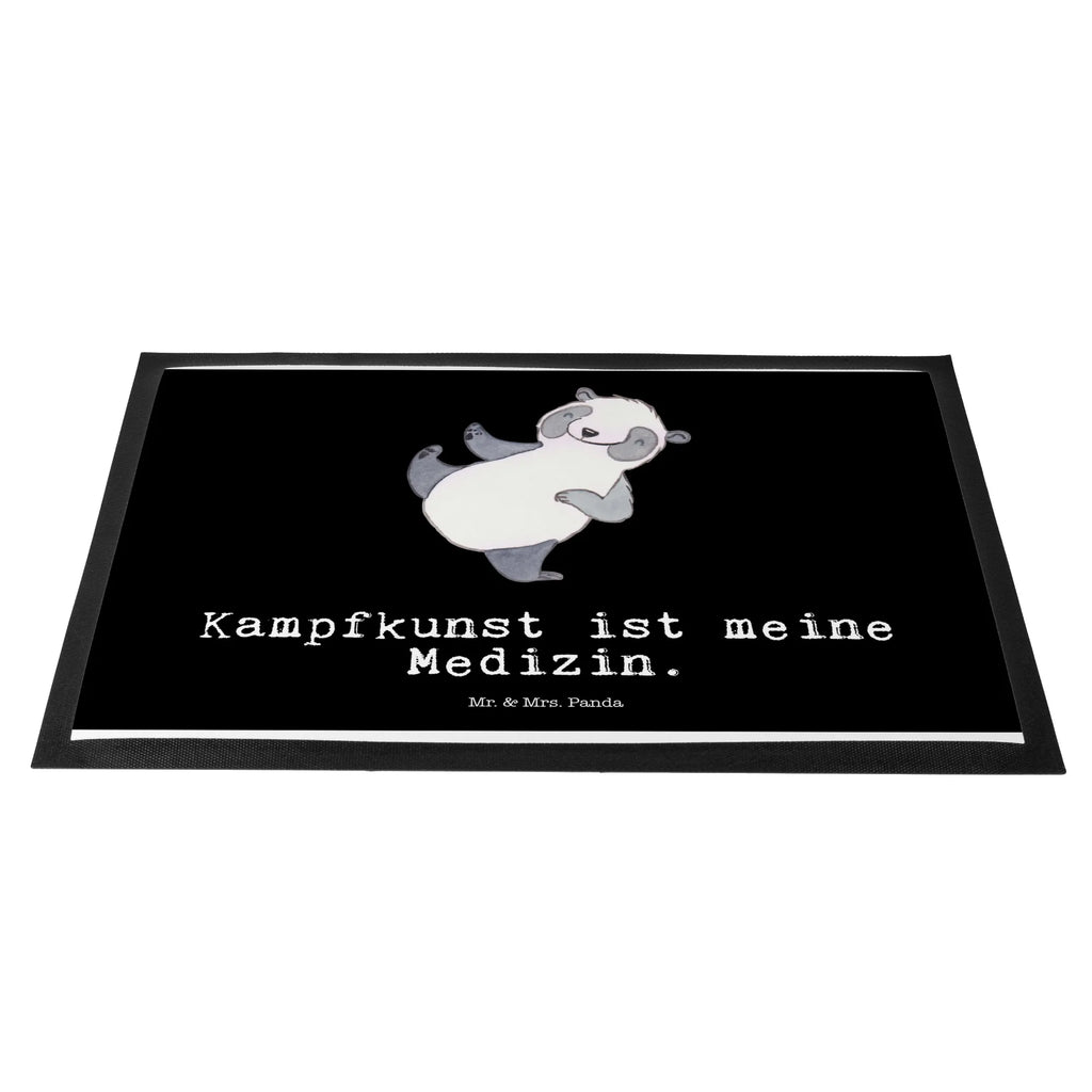Doormat panda martial arts Gift, sport, hobby, giving, thank you, award, profit, athlete, martial arts, self defense, Martial arts