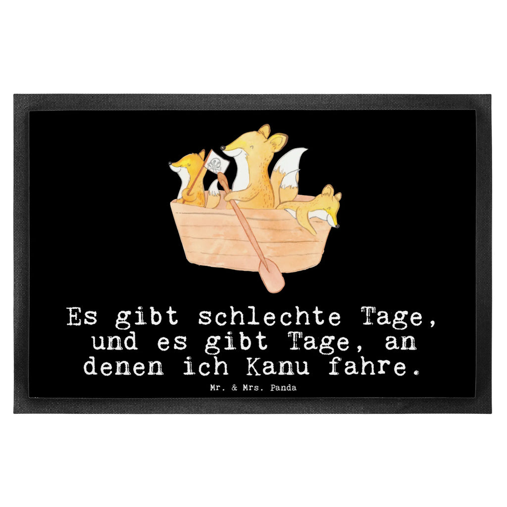 Doormat Fox Canoeing Gift, sport, hobby, giving, thank you, award, profit, athlete, canoe tour, canoe school, paddling tour, canoe rental, Canoeing