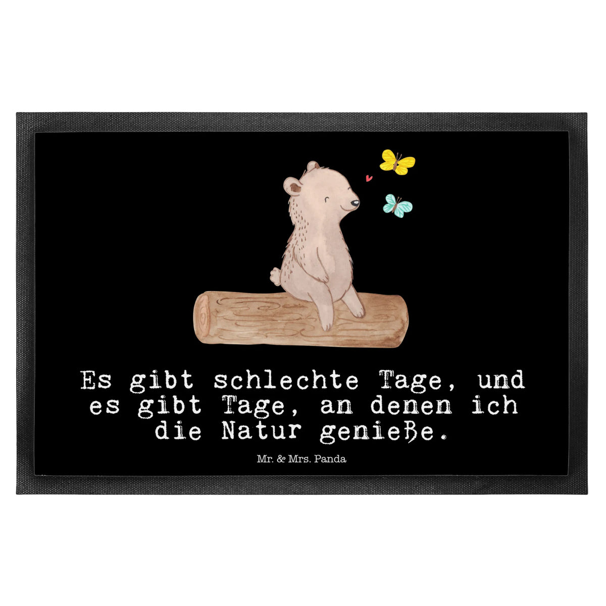 Doormat bear nature lover Gift, sport, hobby, giving, thank you, award, profit, athlete, Nature Lover, Hiking, Outdoor