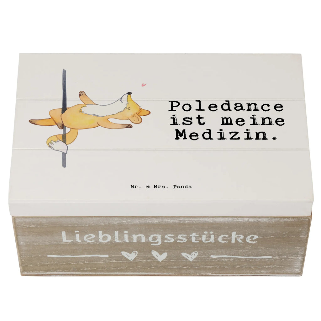 Holzkiste Fuchs Poledance Kiste, Erinnerungsbox, XXL, Geschenkbox, Dekokiste, Schatulle, Truhe, Erinnerungskiste, Holzkiste, Aufbewahrungsbox, Geschenkdose, Schatzkiste, Geschenk, Sport, Sportart, Hobby, Schenken, Danke, Dankeschön, Auszeichnung, Gewinn, Sportler, Tanzen, Tanz, Pole Dance