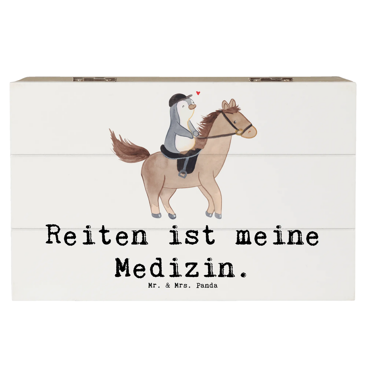 Holzkiste Pferd Reiten