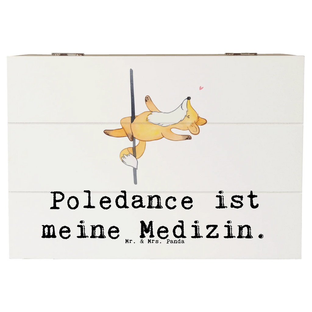 Holzkiste Fuchs Poledance Kiste, Erinnerungsbox, XXL, Geschenkbox, Dekokiste, Schatulle, Truhe, Erinnerungskiste, Holzkiste, Aufbewahrungsbox, Geschenkdose, Schatzkiste, Geschenk, Sport, Sportart, Hobby, Schenken, Danke, Dankeschön, Auszeichnung, Gewinn, Sportler, Tanzen, Tanz, Pole Dance