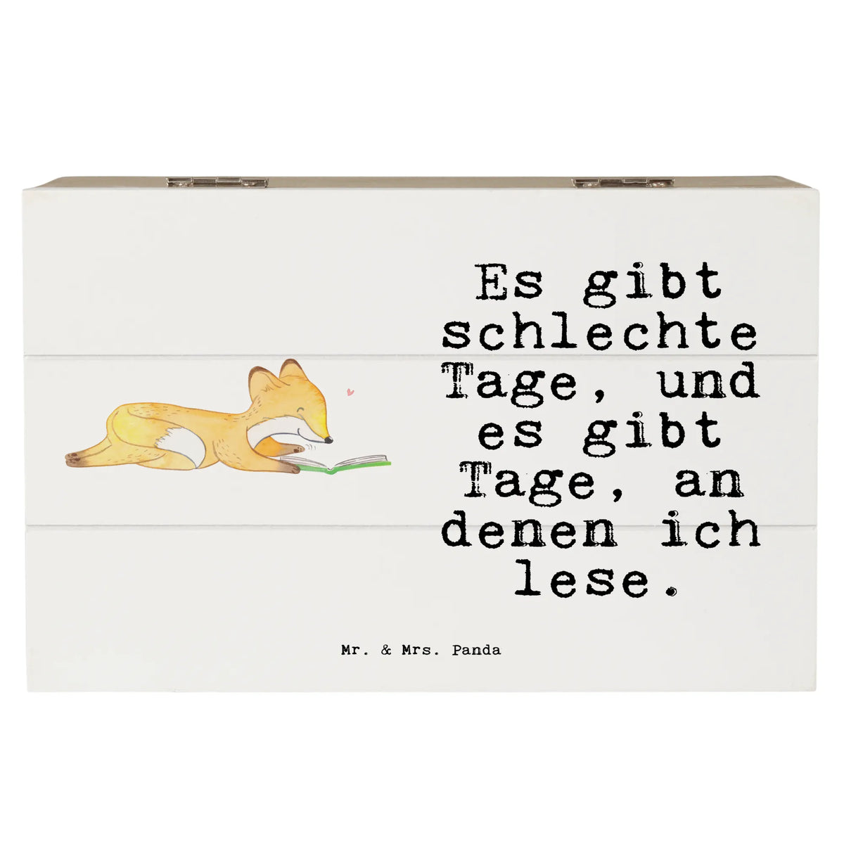 Wooden chest Fox To read Gift, giving, thank you, award, profit, athlete, read, read books, bookworm