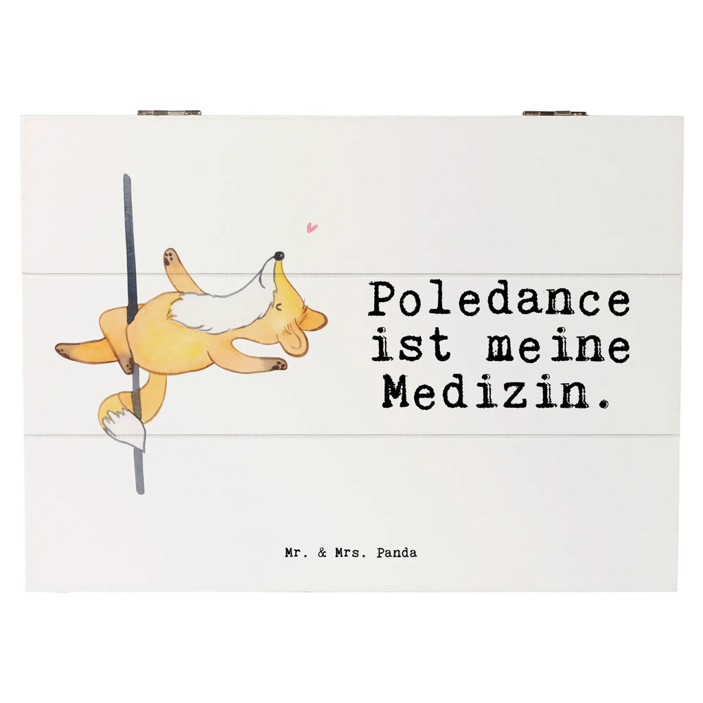 Holzkiste Fuchs Poledance Kiste, Erinnerungsbox, XXL, Geschenkbox, Dekokiste, Schatulle, Truhe, Erinnerungskiste, Holzkiste, Aufbewahrungsbox, Geschenkdose, Schatzkiste, Geschenk, Sport, Sportart, Hobby, Schenken, Danke, Dankeschön, Auszeichnung, Gewinn, Sportler, Tanzen, Tanz, Pole Dance
