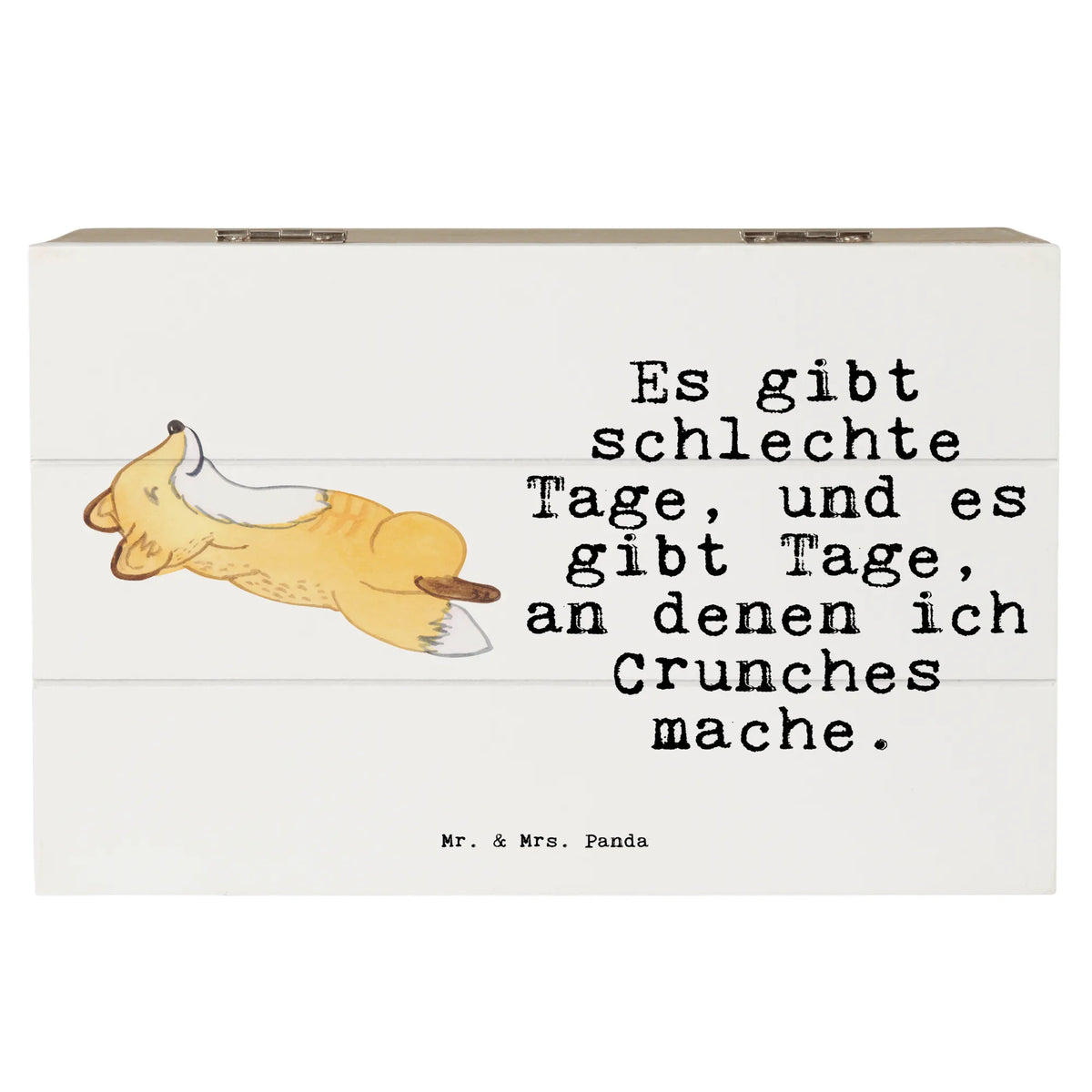 Holzkiste Fuchs Crunches