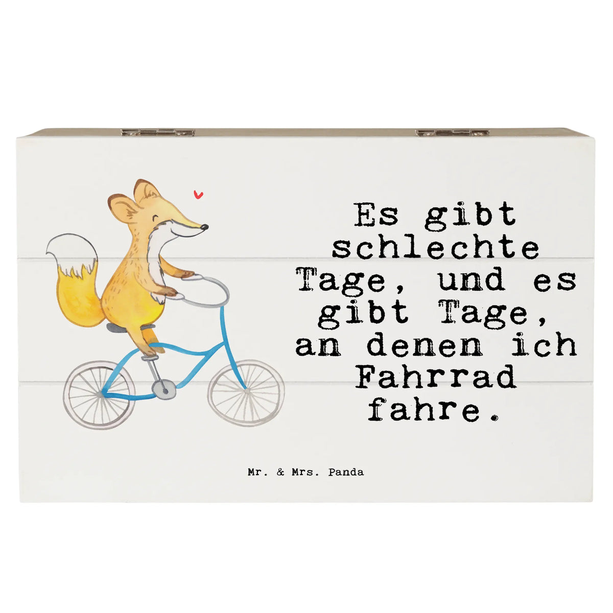 Wooden chest Fox cycle decorative box, memory box, box, storage box, treasure chest, chest, XXL, casket, Wooden box, Gift, sport, hobby, giving, thank you, award, profit, athlete, cycling, mountain biking, trekking, Biking