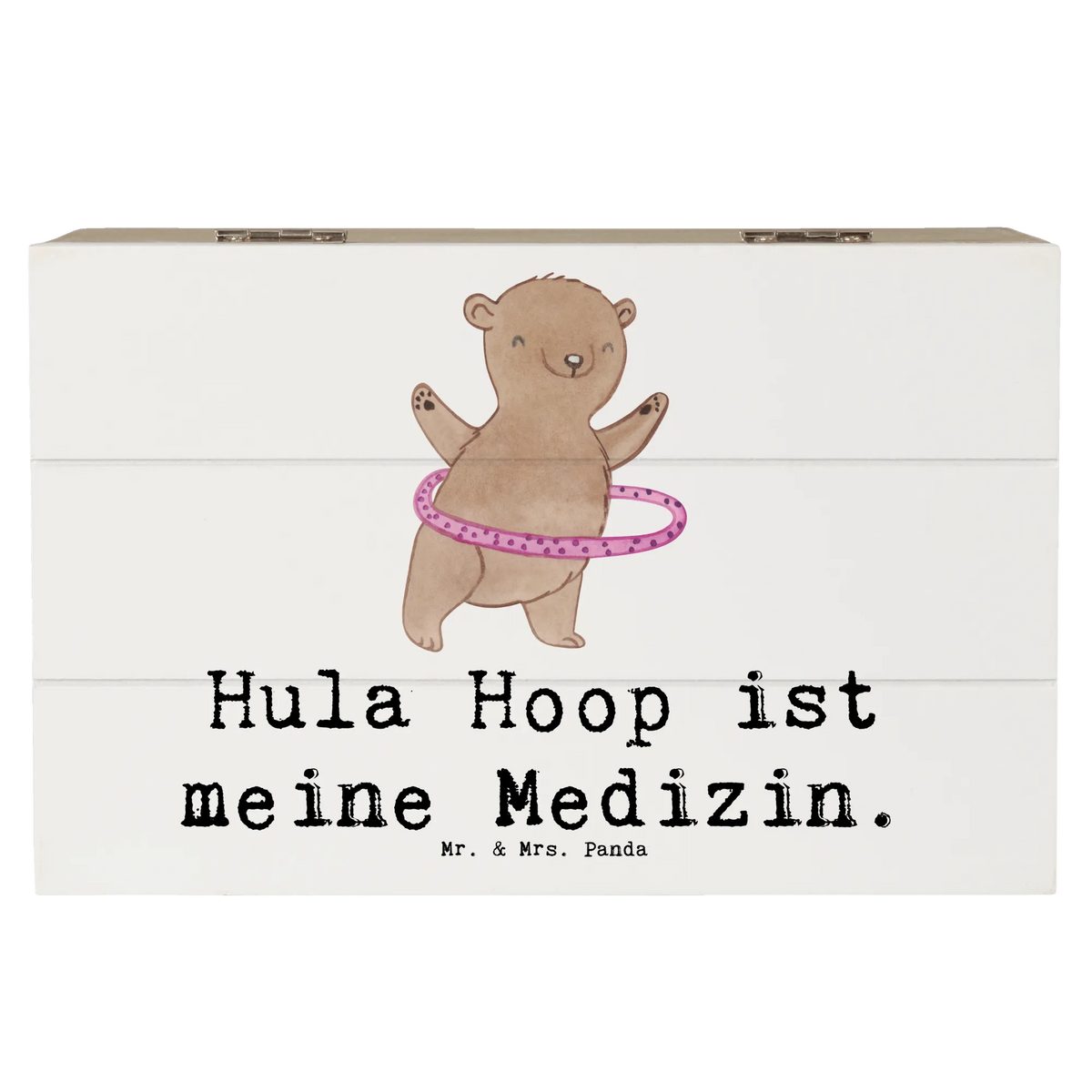 Wooden chest bear hula hoops XXL, treasure chest, memory box, Wooden box, casket, storage box, box, chest, decorative box, Gift, sport, hobby, giving, thank you, award, profit, athlete, Hula Hoop, fitness, training