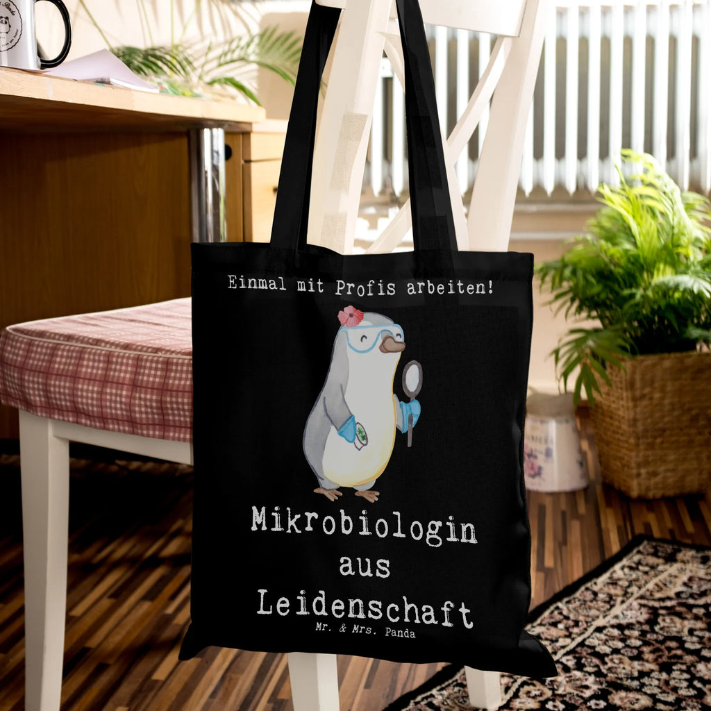 Tote bag Microbiologist Passion cloth bag, Carrier bag, shoulder bag, shopper, cotton bag, bag, pouch, jute bag, shopping bag, gift, gift idea, best, farewell gift, passing exam, anniversary, retirement, promotion, job start, sayings, funny, profession
