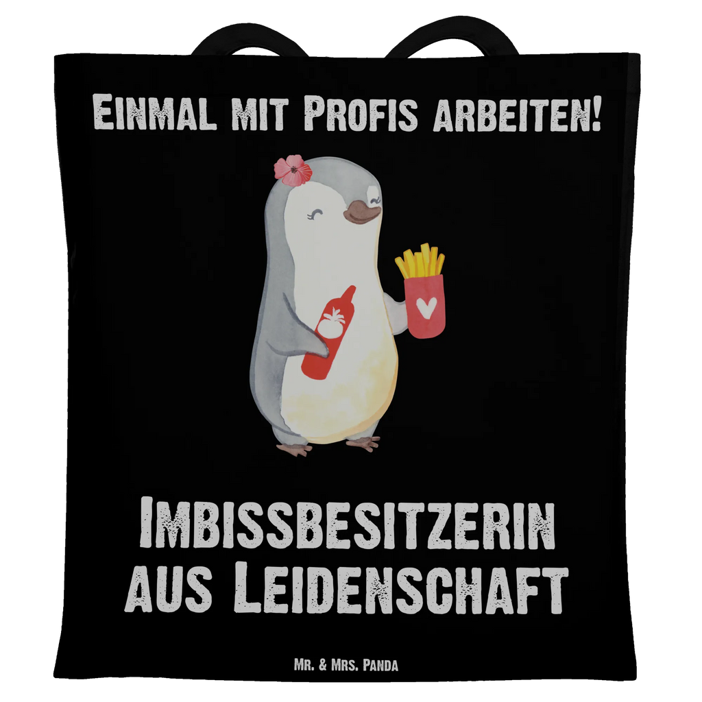 Tote bag snack bar owner Passion Beuteltasche, Jutebeutel, Badetasche, Tragetasche, Stofftasche, Stoffbeutel, Strandtasche, Laptoptasche, Shopper, Beutel, Einkaufstüte, Schultertasche, Einkaufstasche, Tasche, Jutetasche, Umhängetasche, Beruf, Ausbildung, Jubiläum, Abschied, Rente, Kollege, Kollegin, Geschenk, Schenken, Arbeitskollege, Mitarbeiter, Firma, Danke, Dankeschön, Pommesliebe, Imbissbesitzerin, Pommesverkäuferin, Imibissverkäuferin