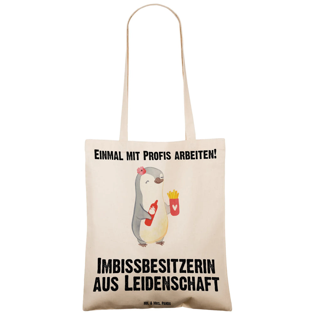 Tote bag snack bar owner Passion Beuteltasche, Jutebeutel, Badetasche, Tragetasche, Stofftasche, Stoffbeutel, Strandtasche, Laptoptasche, Shopper, Beutel, Einkaufstüte, Schultertasche, Einkaufstasche, Tasche, Jutetasche, Umhängetasche, Beruf, Ausbildung, Jubiläum, Abschied, Rente, Kollege, Kollegin, Geschenk, Schenken, Arbeitskollege, Mitarbeiter, Firma, Danke, Dankeschön, Pommesliebe, Imbissbesitzerin, Pommesverkäuferin, Imibissverkäuferin