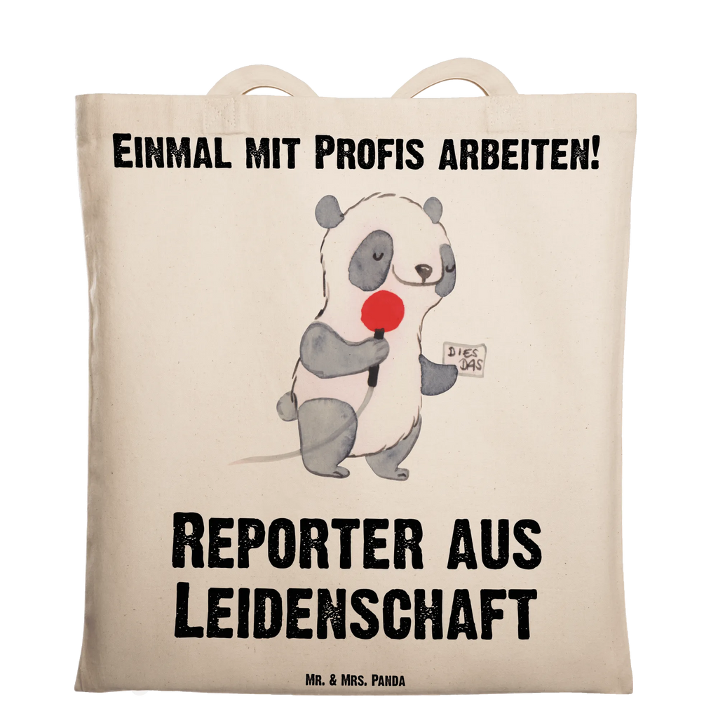 Tote bag Reporter Passion jute bag, shopper, shoulder bag, Carrier bag, pouch, bag, cloth bag, shopping bag, cotton bag, gift, gift idea, best, farewell gift, passing exam, anniversary, retirement, promotion, job start, sayings, funny, profession