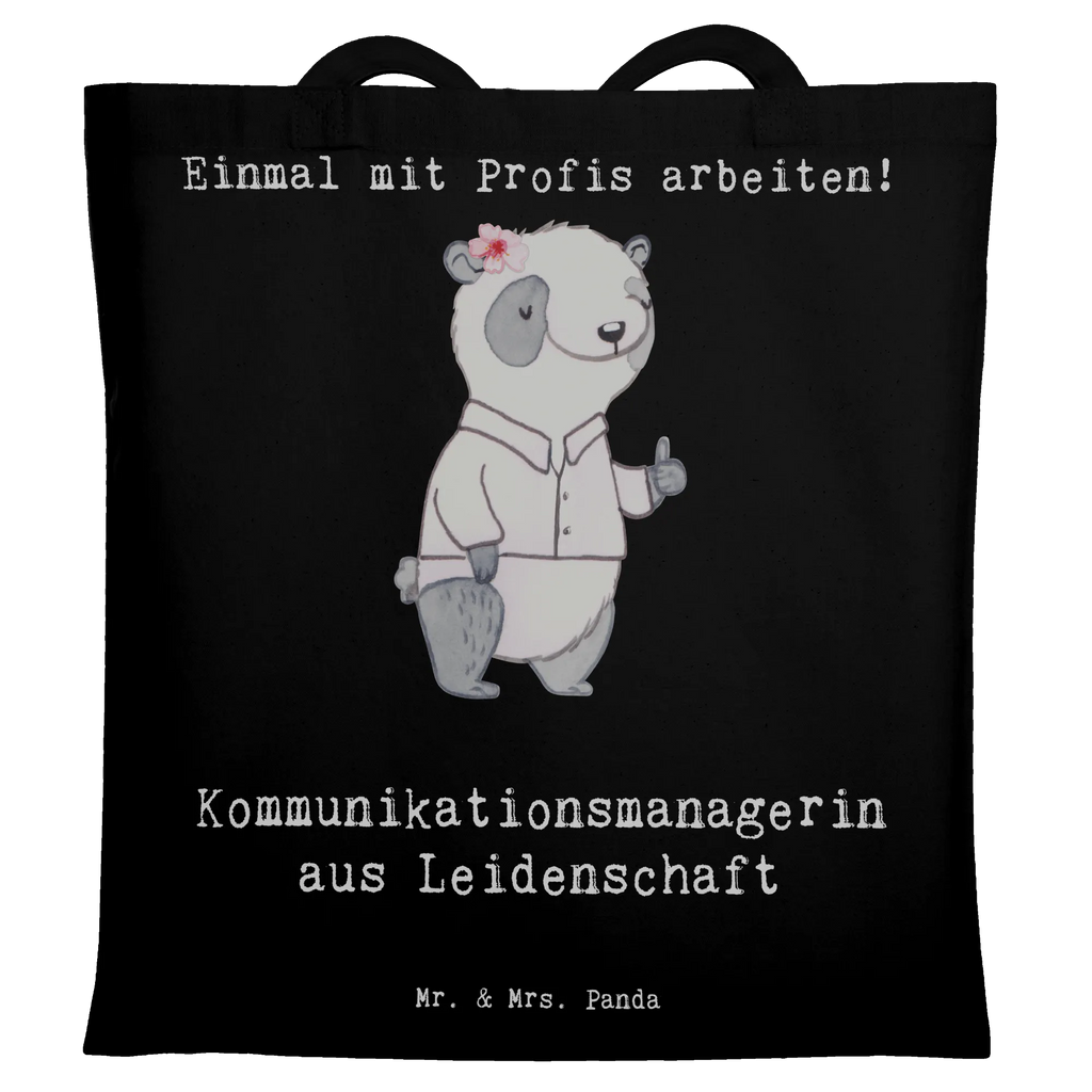 Tote bag Communications Manager Passion cloth bag, shopper, pouch, shoulder bag, jute bag, Carrier bag, cotton bag, bag, shopping bag, gift, gift idea, best, farewell gift, passing exam, anniversary, retirement, promotion, job start, sayings, funny, profession