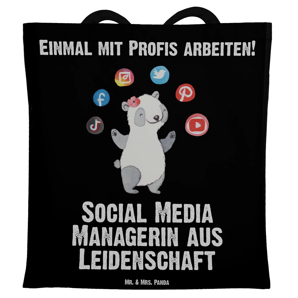 Tote bag Social Media Manager Passion bag, shopper, shoulder bag, jute bag, cotton bag, shopping bag, pouch, cloth bag, Carrier bag, gift, gift idea, best, farewell gift, passing exam, anniversary, retirement, promotion, job start, sayings, funny, profession