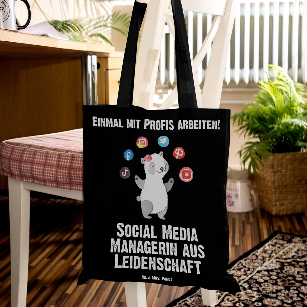 Tote bag Social Media Manager Passion bag, shopper, shoulder bag, jute bag, cotton bag, shopping bag, pouch, cloth bag, Carrier bag, gift, gift idea, best, farewell gift, passing exam, anniversary, retirement, promotion, job start, sayings, funny, profession